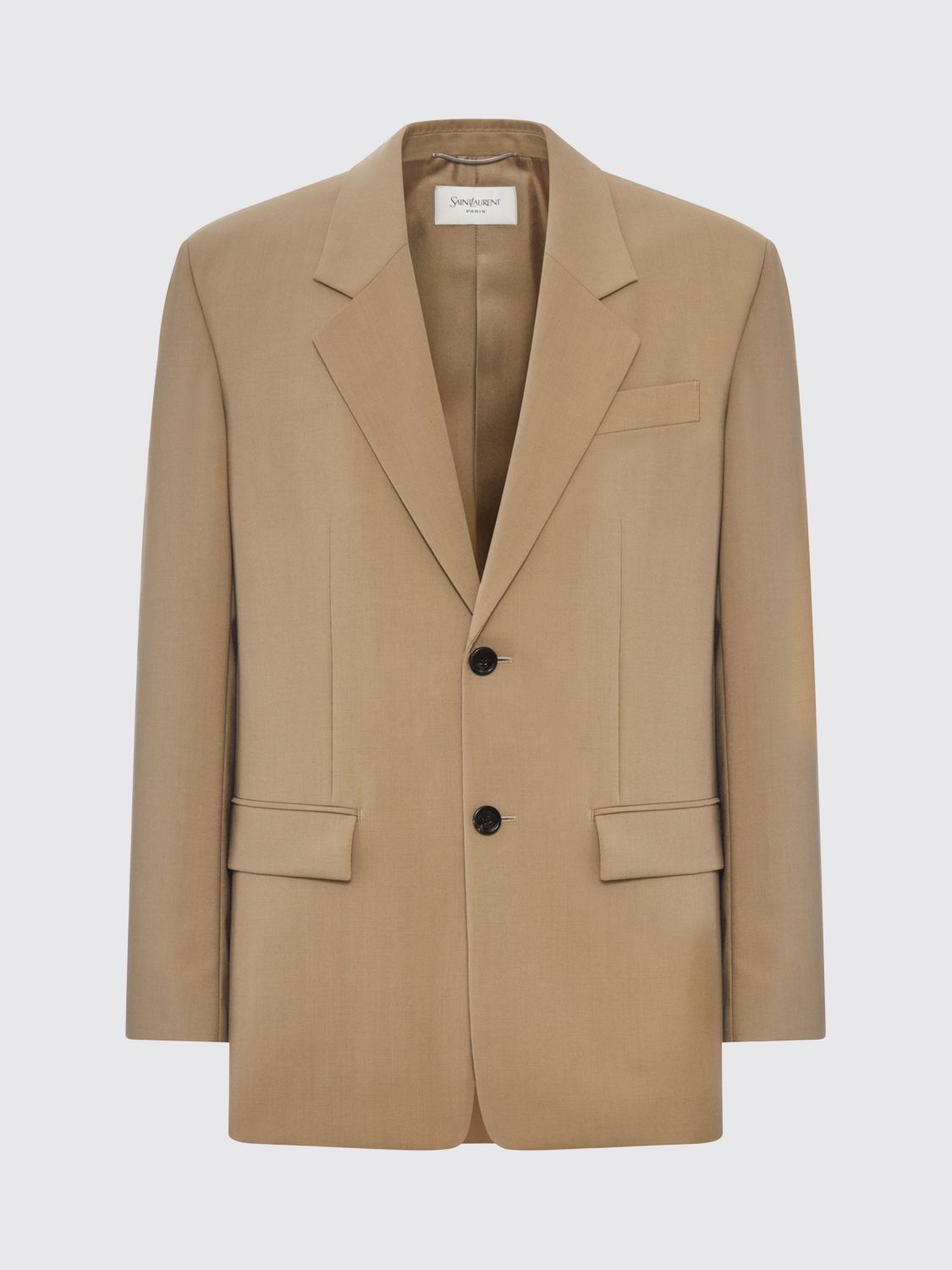 Saint Laurent Paris Saint Laurent Jacket Men Beige Size US L / EU 52-54 / 3 - 2 Thumbnail