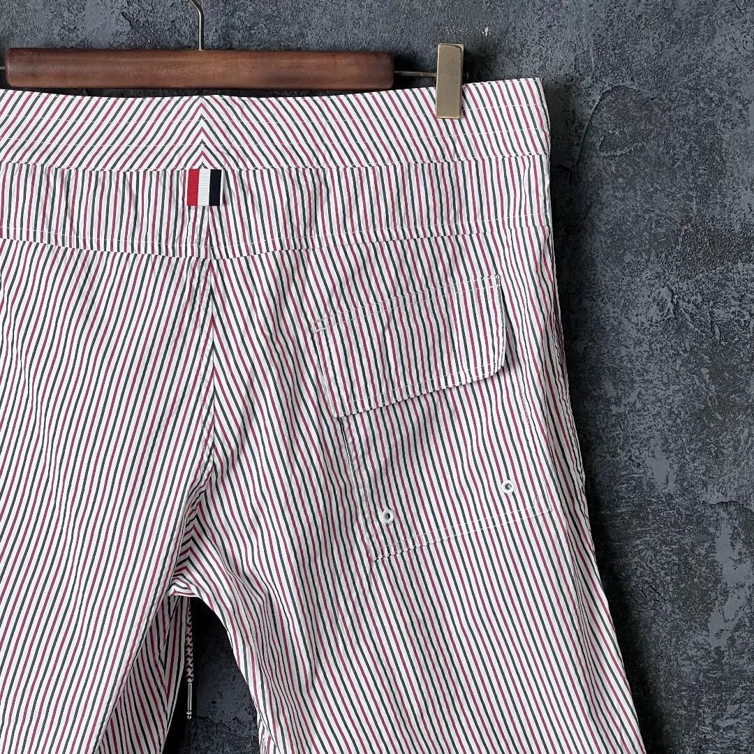 Thom Browne Thom Browne Casual Striped Brown Casual Pants 32 Men Size US 32 / EU 48 - 4 Thumbnail