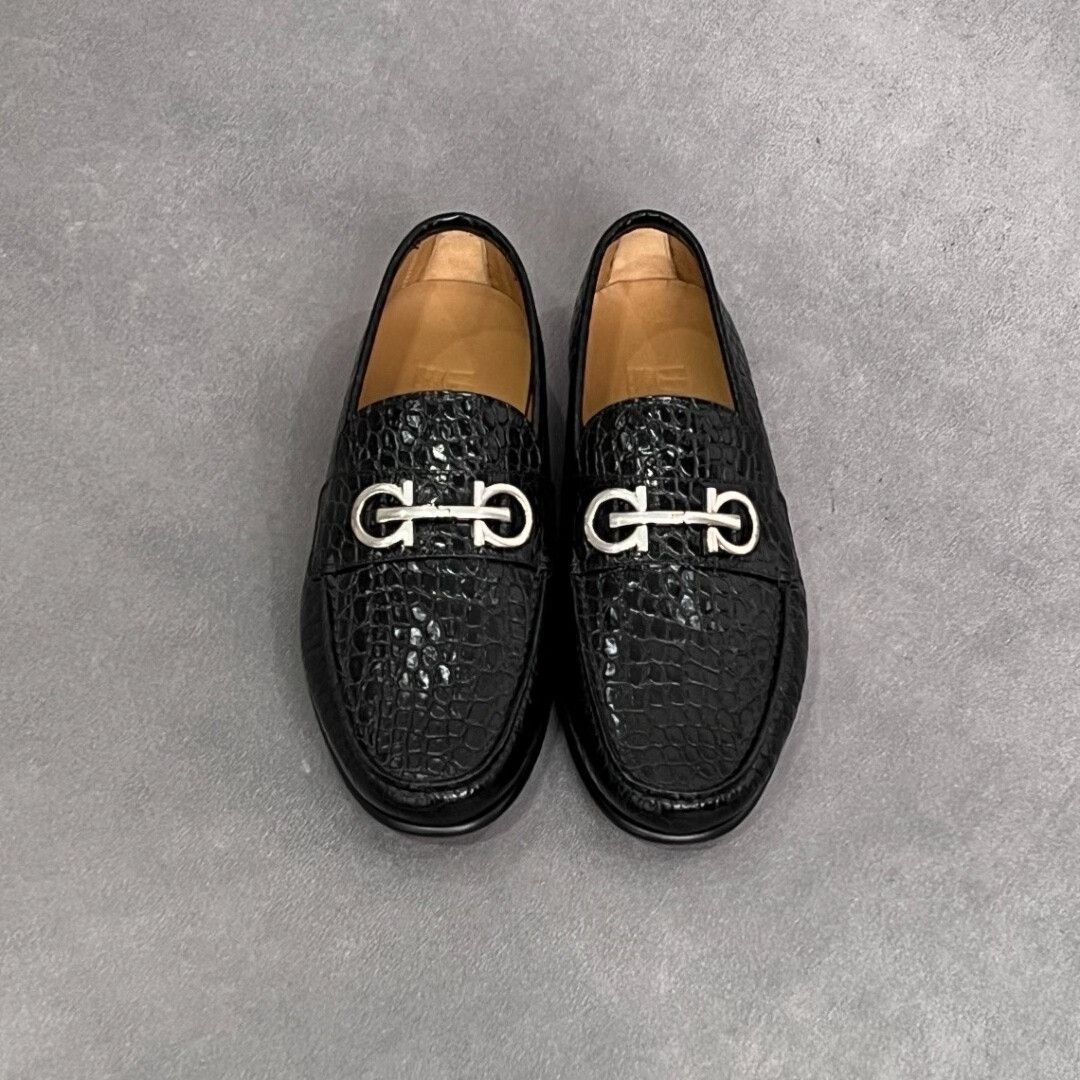 Salvatore Ferragamo Salvatore Ferragamo Leather Lowtop Sneakers 6.5 Men Size US 6.5 / EU 39-40 - 7 Thumbnail
