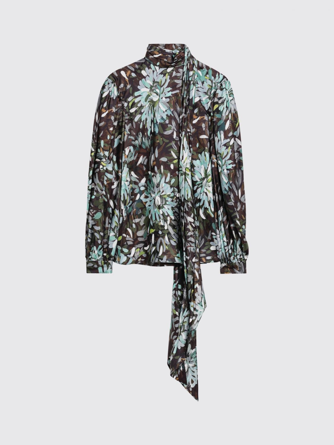 Gucci Gucci Shirt Woman Gnawed Blue Size M / US 6-8 / IT 42-44 - 2 Thumbnail