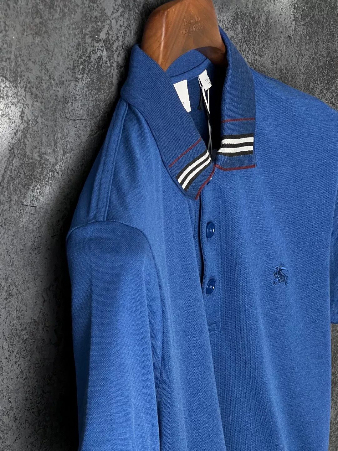Burberry Burberry Cotton Blue Polo xs Men Size US XS / EU 42 / 0 - 6 Thumbnail