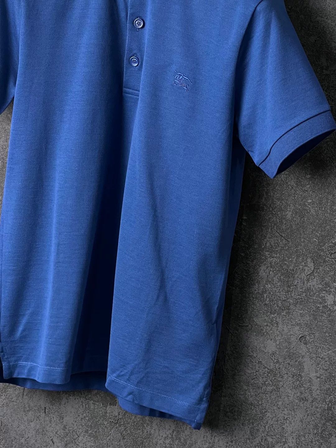 Burberry Burberry Cotton Blue Polo xs Men Size US XS / EU 42 / 0 - 5 Thumbnail