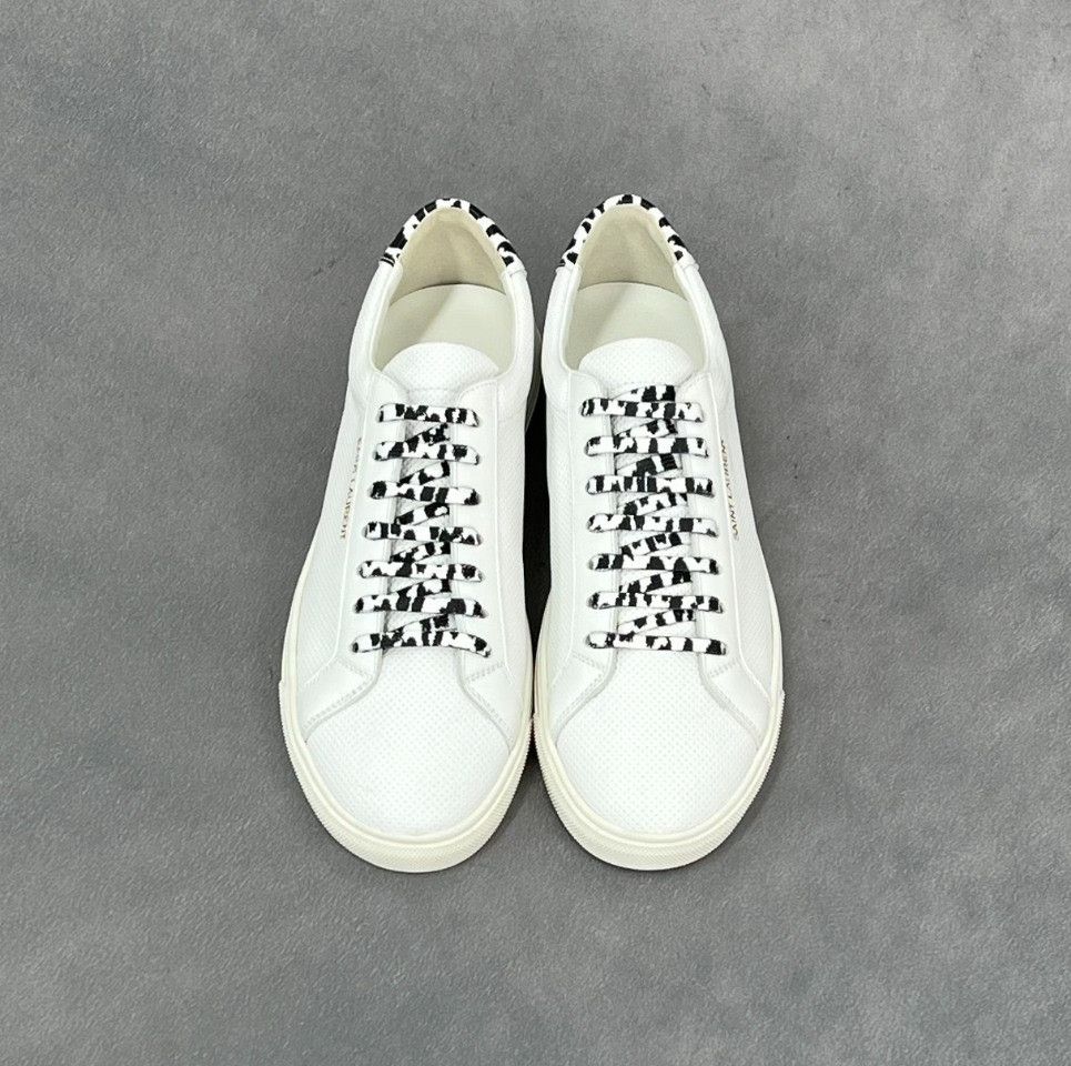 Saint Laurent Paris Saint Laurent Paris Leather Multi Lowtop Sneakers 7 Men Size US 7 / EU 40 - 7 Thumbnail
