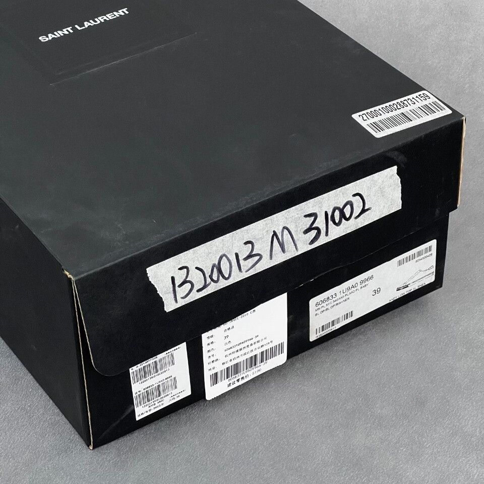 Saint Laurent Paris Saint Laurent Paris Leather Multi Lowtop Sneakers 7 Men Size US 7 / EU 40 - 9 Thumbnail