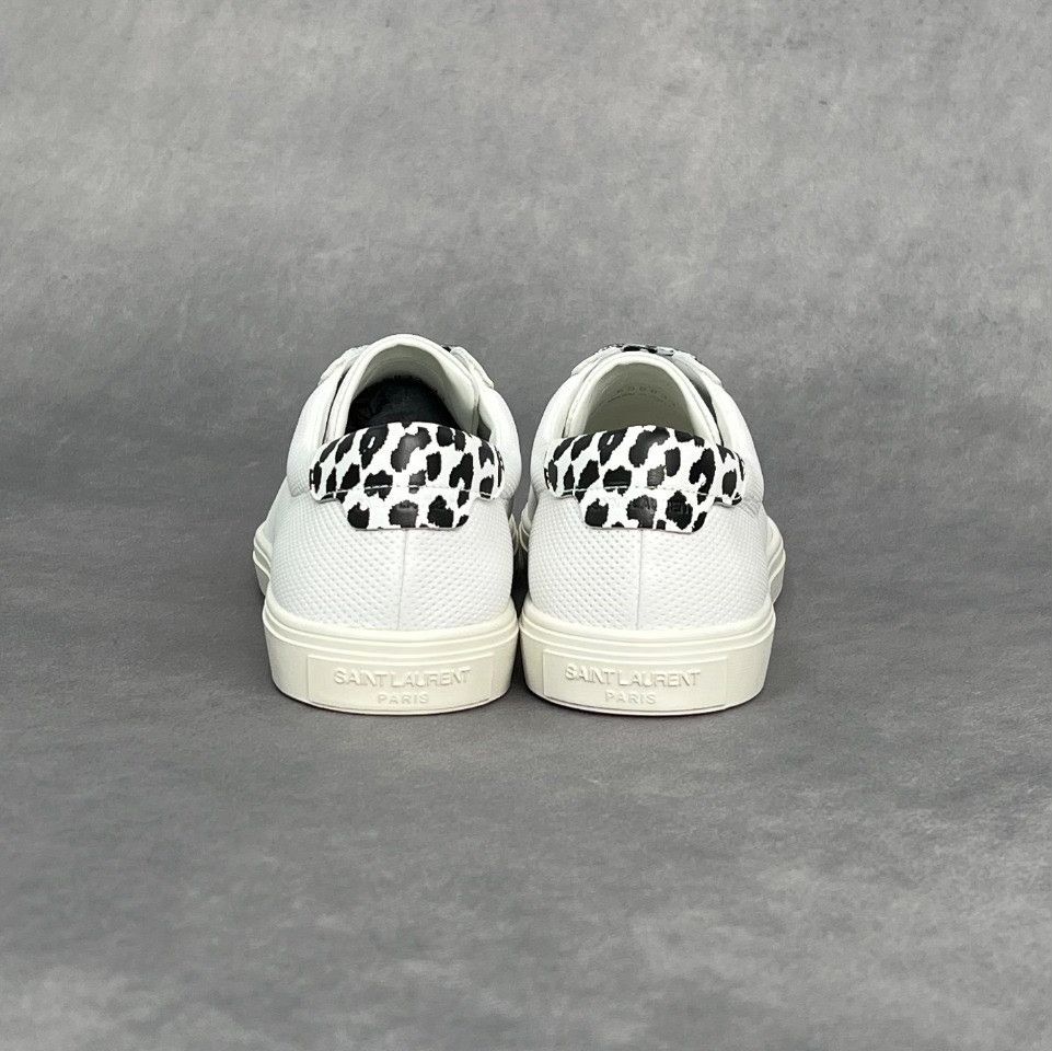 Saint Laurent Paris Saint Laurent Paris Leather Multi Lowtop Sneakers 7 Men Size US 7 / EU 40 - 8 Thumbnail