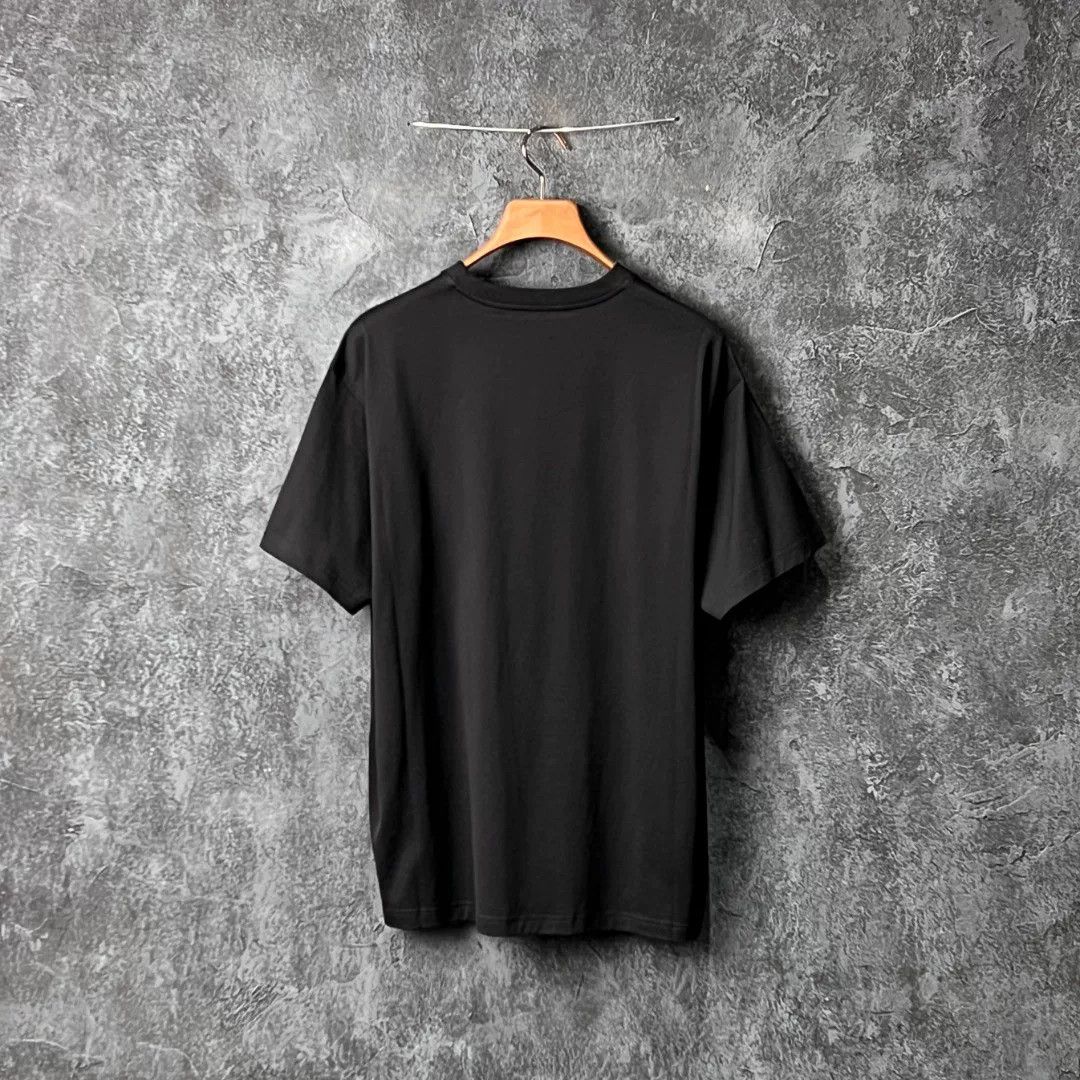 Burberry Burberry Cotton Black T-Shirt m Men Size US M / EU 48-50 / 2 - 2 Thumbnail