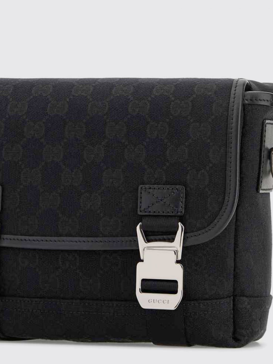 Gucci Gucci Shoulder Bag Men Black Size ONE SIZE - 3 Thumbnail
