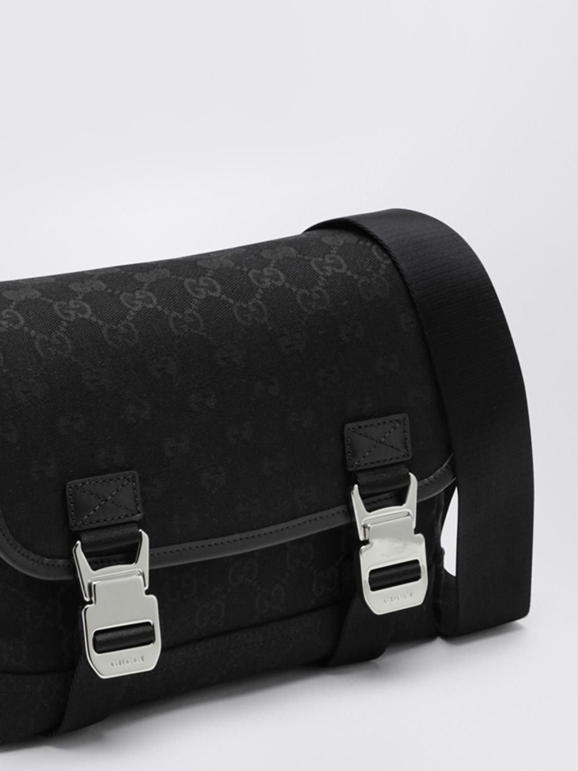 Gucci Gucci Shoulder Bag Men Black Size ONE SIZE - 3 Thumbnail