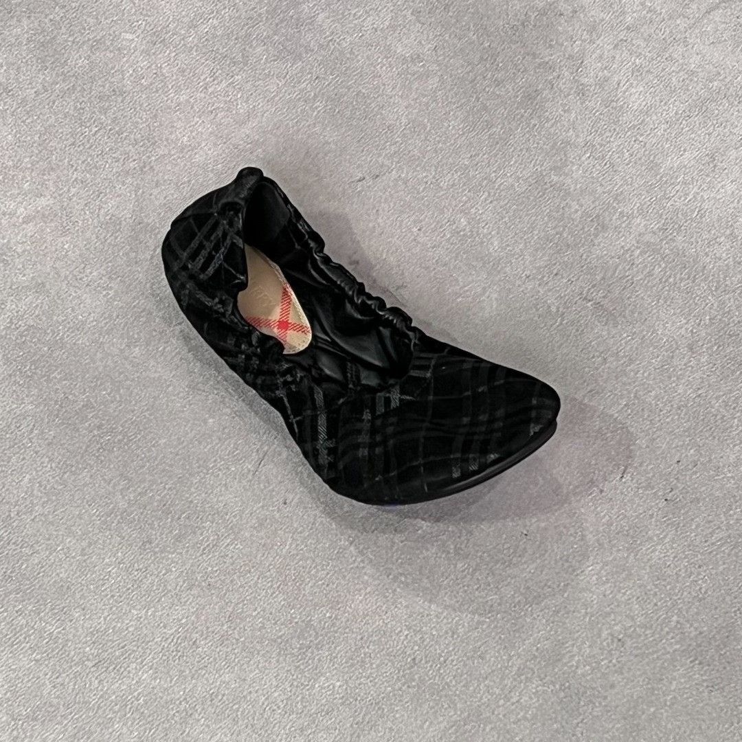 Burberry Burberry Plaid Black Lowtop Sneakers us_5 Women Size US 5 / IT 35 - 5 Thumbnail