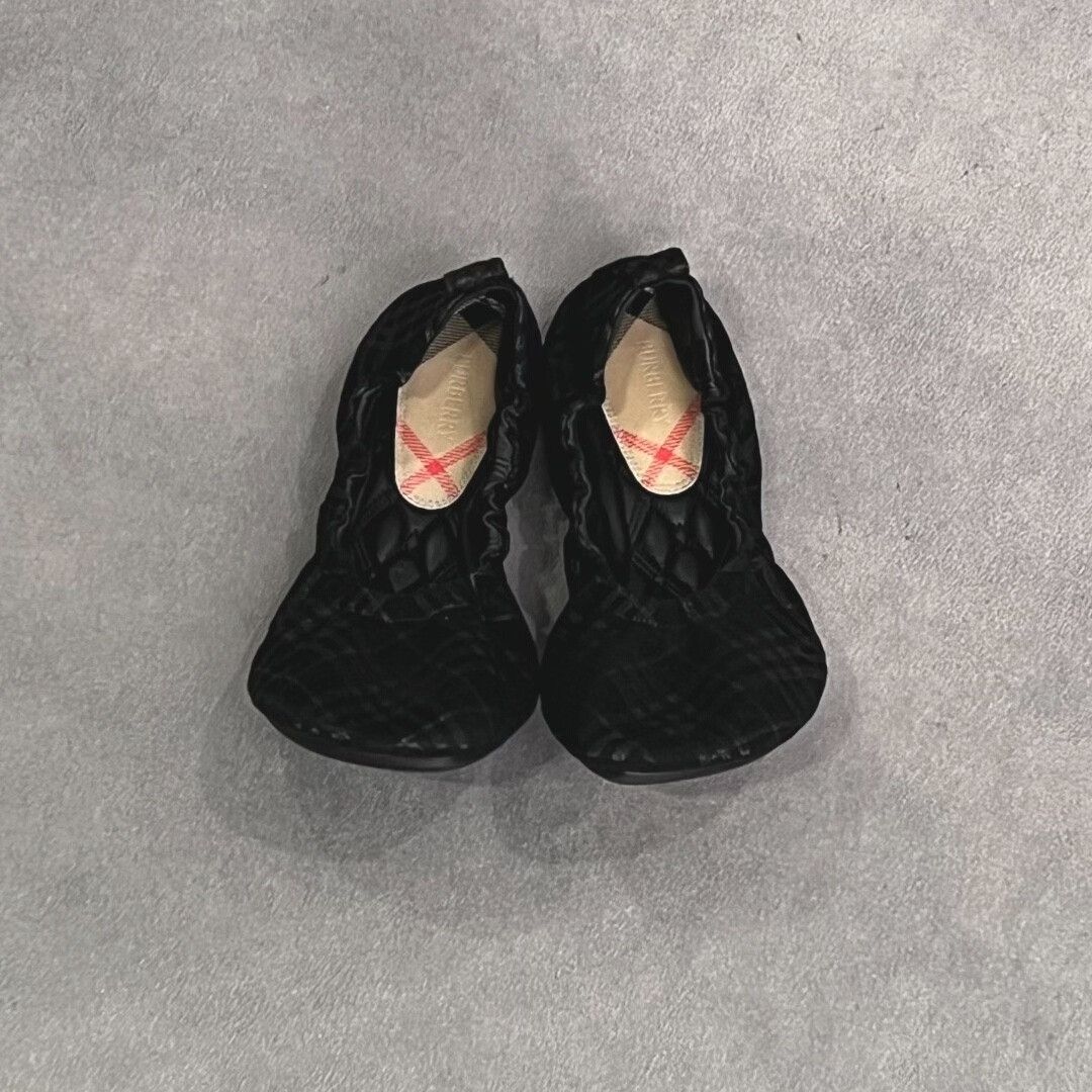 Burberry Burberry Plaid Black Lowtop Sneakers us_5 Women Size US 5 / IT 35 - 7 Thumbnail