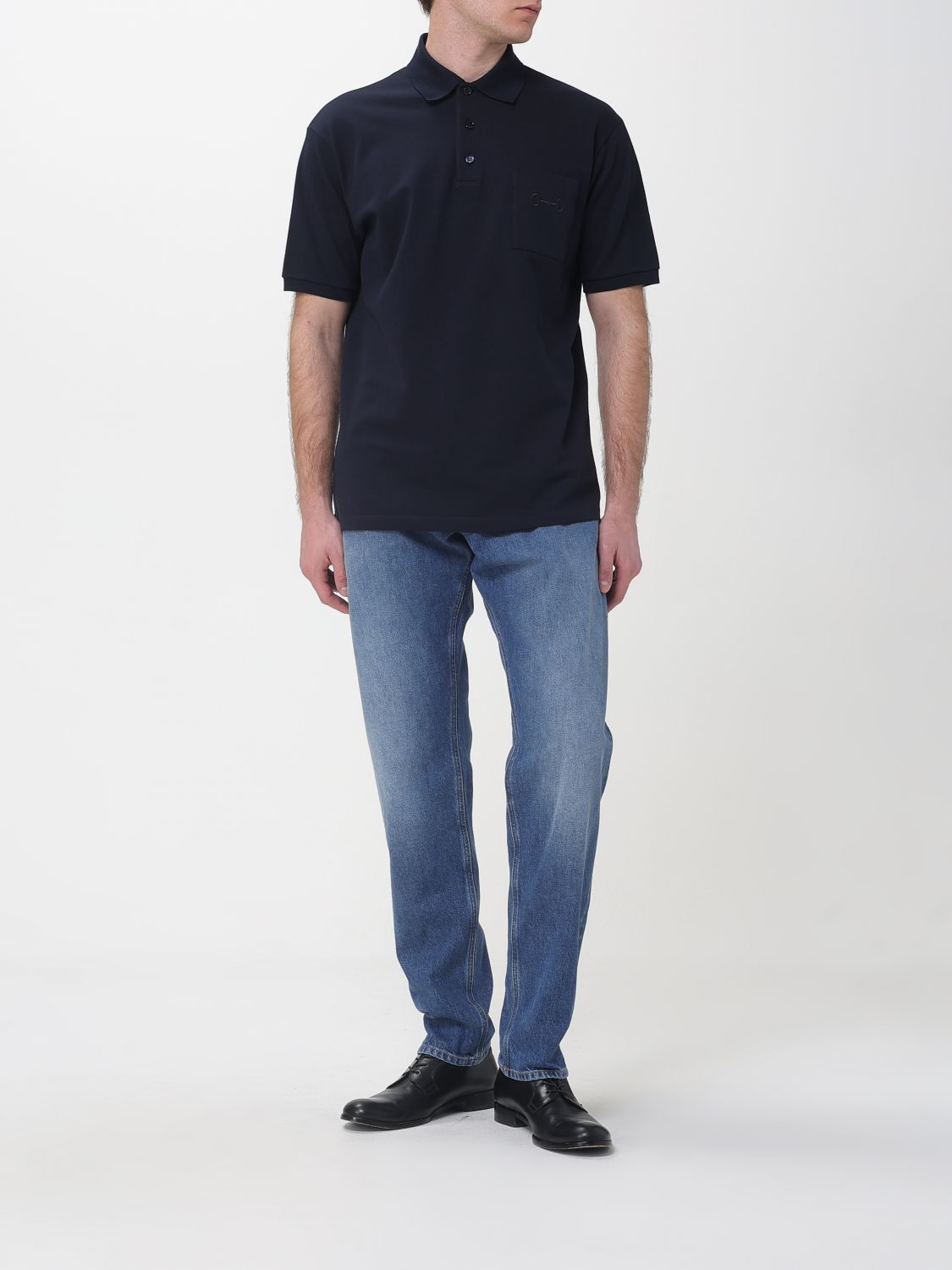 Gucci Gucci Polo Shirt Men Blue Size US XL / EU 56 / 4 - 2 Thumbnail