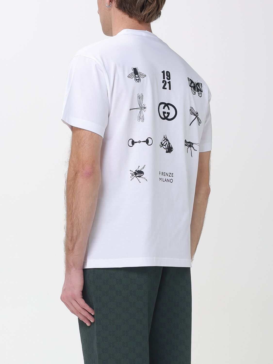 Gucci Gucci T-Shirt Men White Size US XS / EU 42 / 0 - 3 Thumbnail