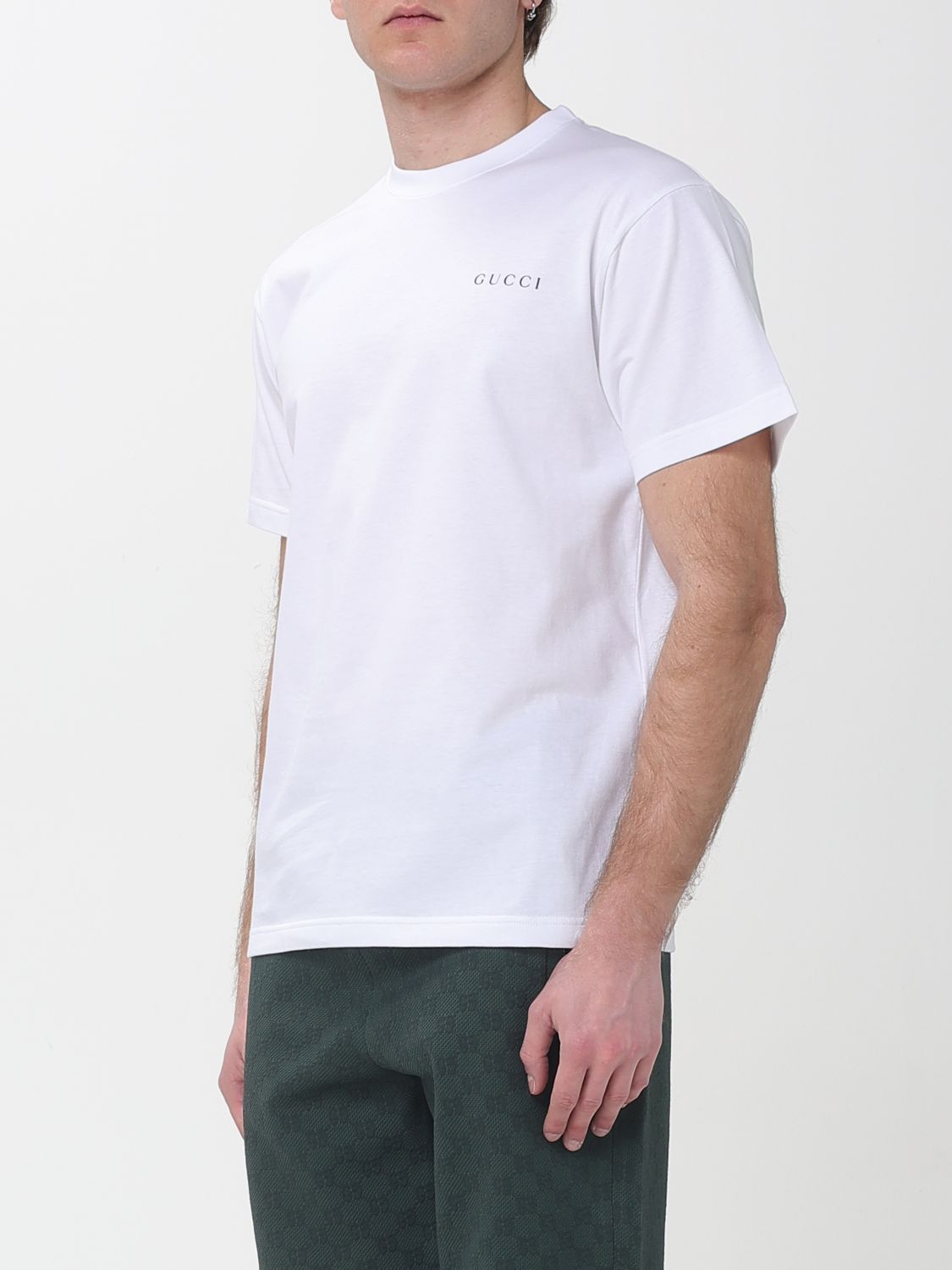 Gucci Gucci T-Shirt Men White Size US XS / EU 42 / 0 - 4 Thumbnail