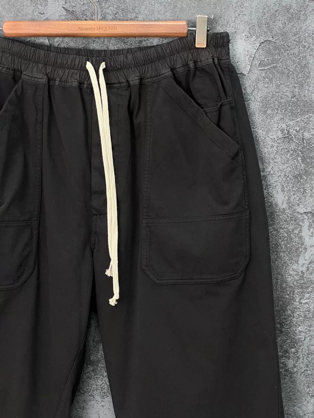 Rick Owens Rick Owens Casual Cotton Black Casual Pants 32 Men Size US 32 / EU 48 - 3 Thumbnail