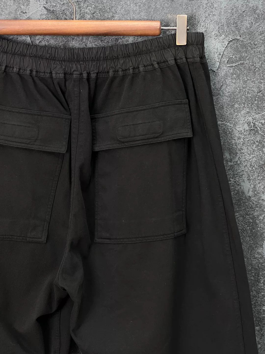 Rick Owens Rick Owens Casual Cotton Black Casual Pants 32 Men Size US 32 / EU 48 - 4 Thumbnail