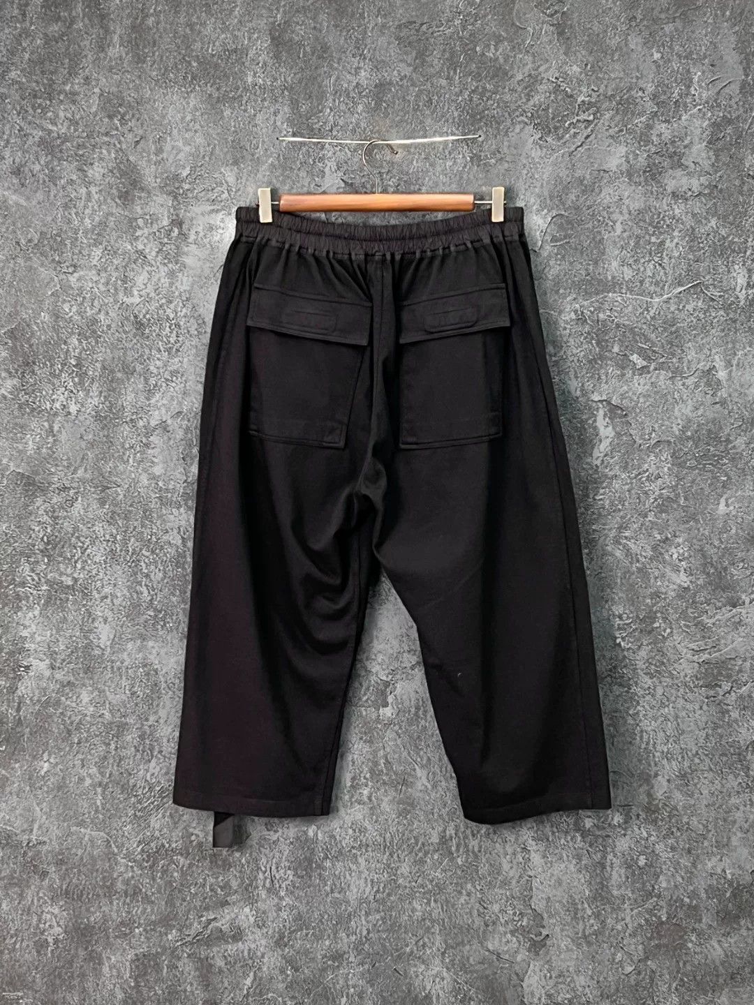 Rick Owens Rick Owens Casual Cotton Black Casual Pants 32 Men Size US 32 / EU 48 - 2 Thumbnail