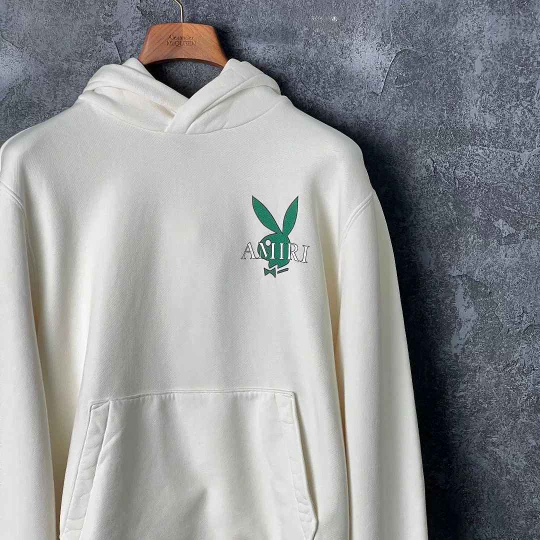Amiri Amiri Cotton Printed Hoodie l Men Size US L / EU 52-54 / 3 - 3 Thumbnail