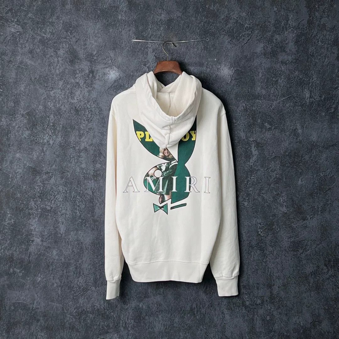 Amiri Amiri Cotton Printed Hoodie l Men Size US L / EU 52-54 / 3 - 2 Thumbnail