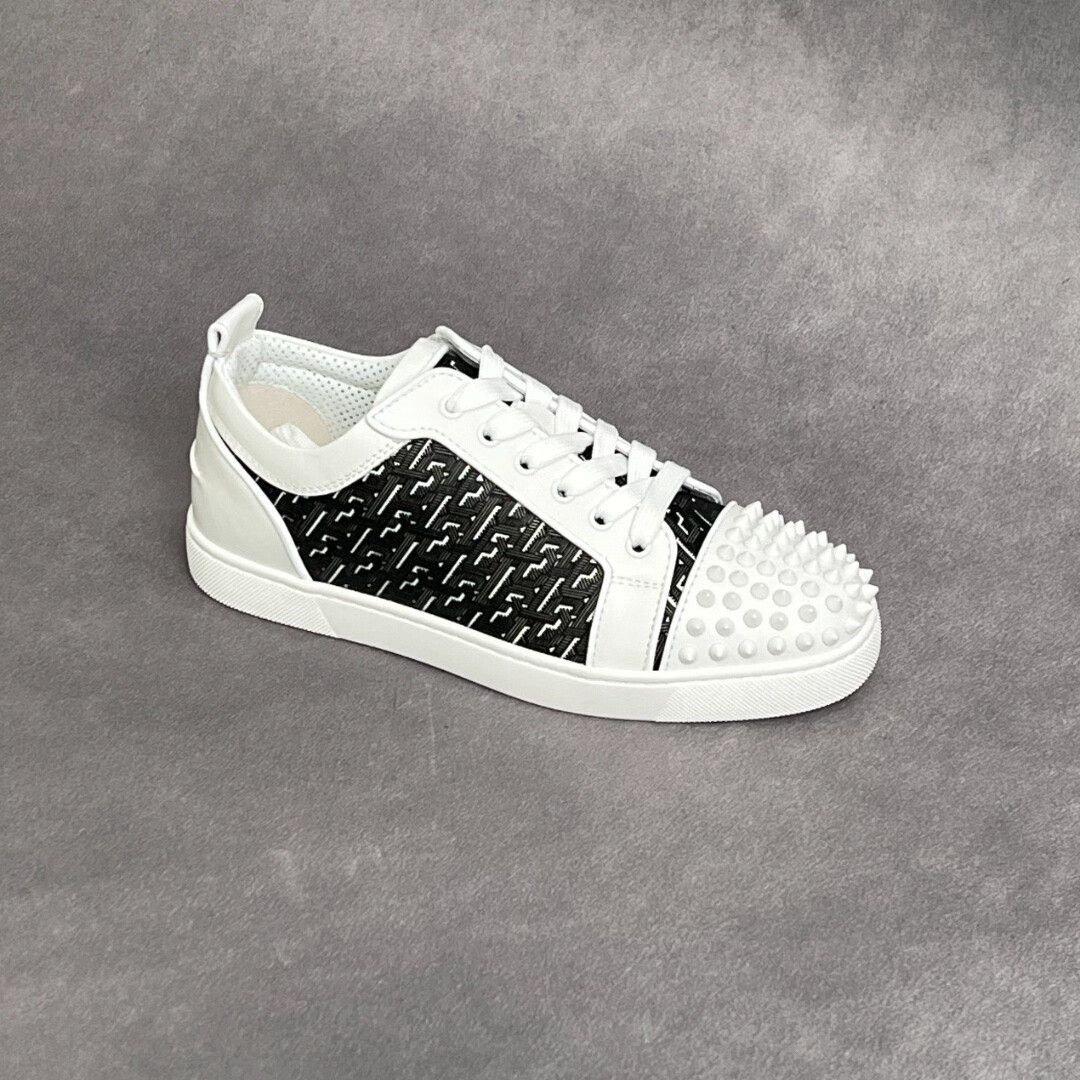 Christian Louboutin Christian Louboutin Patchwork Lowtop Sneakers 6 Men Size US 6 / EU 39 - 4 Thumbnail