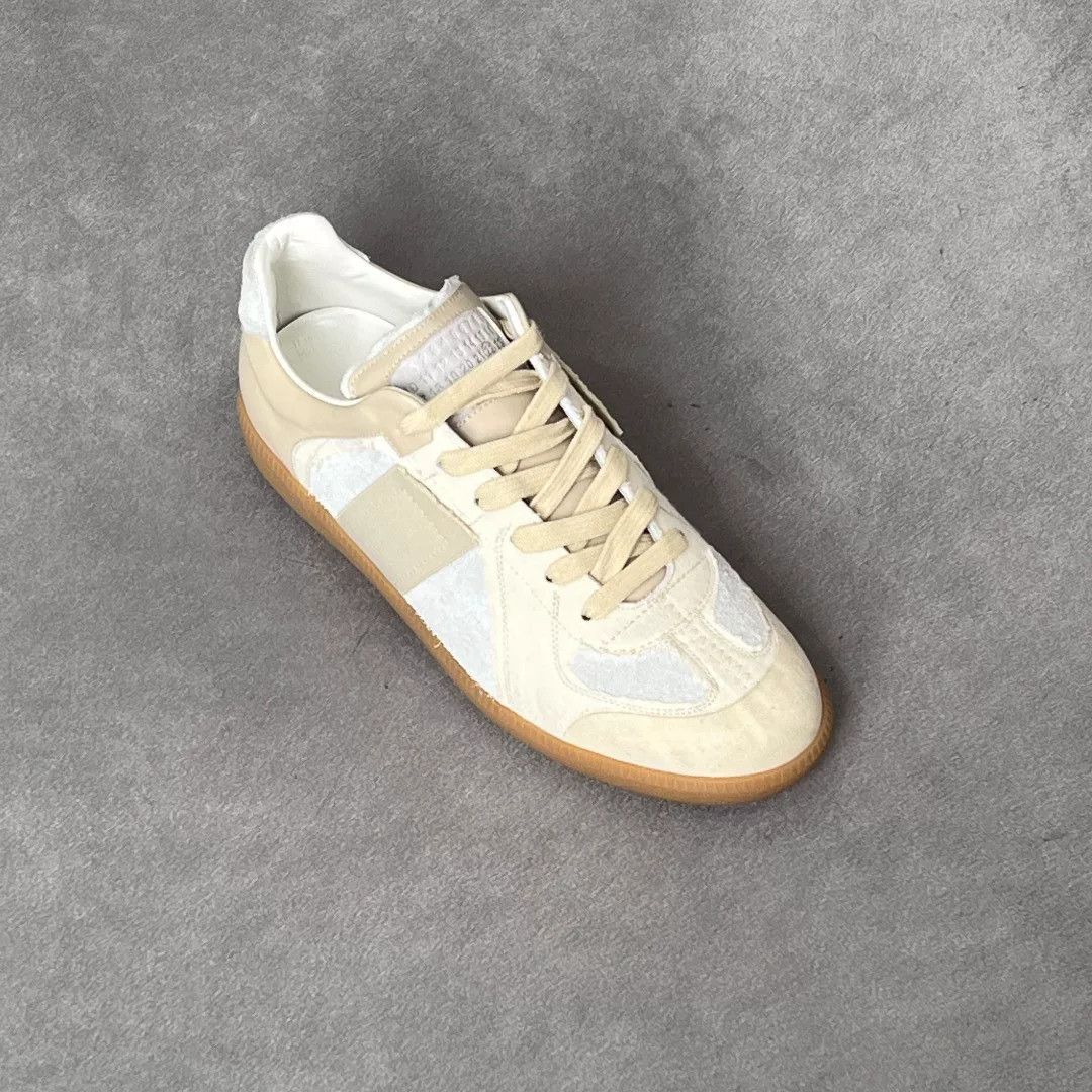 Maison Margiela Maison Margiela Leather White Lowtop Sneakers 6 Men Size US 6 / EU 39 - 3 Thumbnail