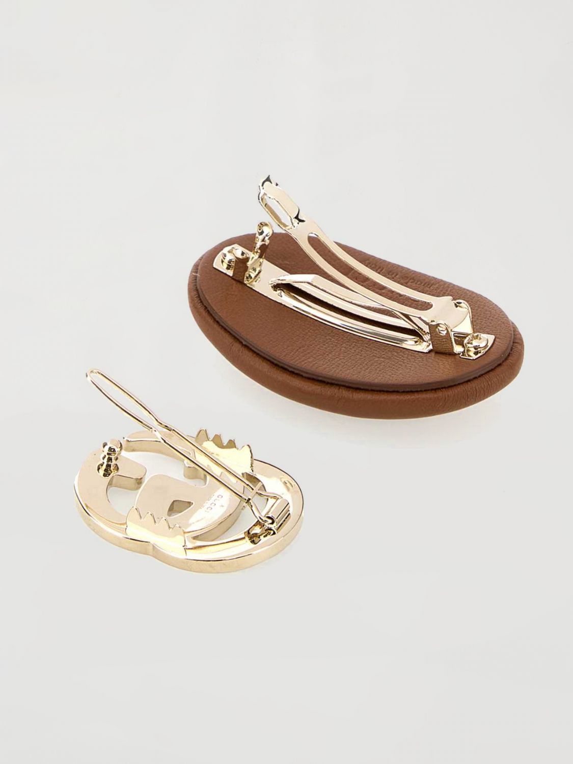 Gucci Gucci Hair Accessory Woman Camel Size ONE SIZE - 2 Thumbnail