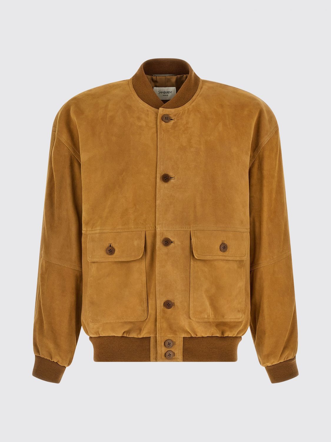 Saint Laurent Paris Saint Laurent Jacket Men Brown Size US L / EU 52-54 / 3 - 2 Thumbnail