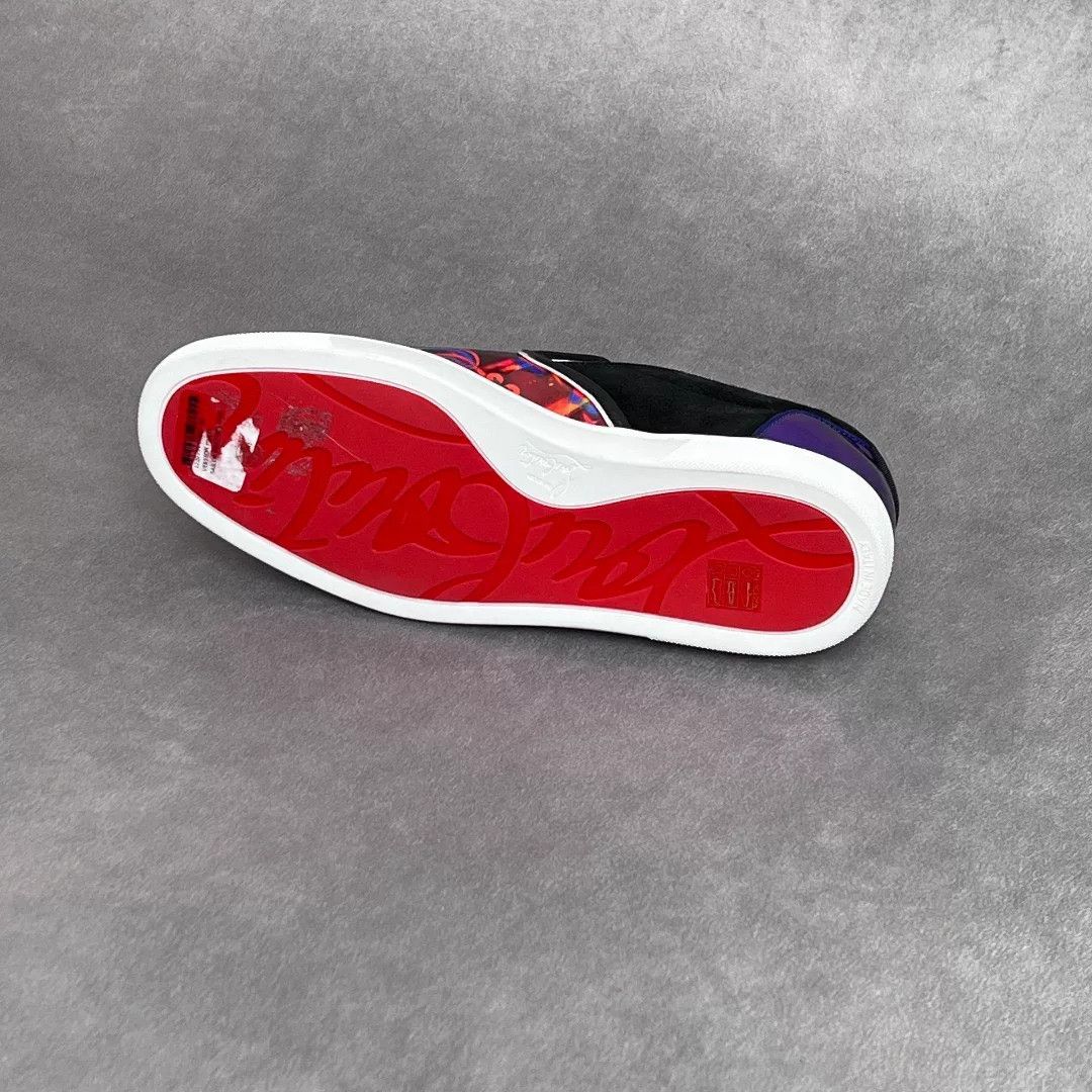 Christian Louboutin Christian Louboutin Patchwork Multi Lowtop Sneakers 9.5 Men Size US 9.5 / EU 42-43 - 6 Thumbnail