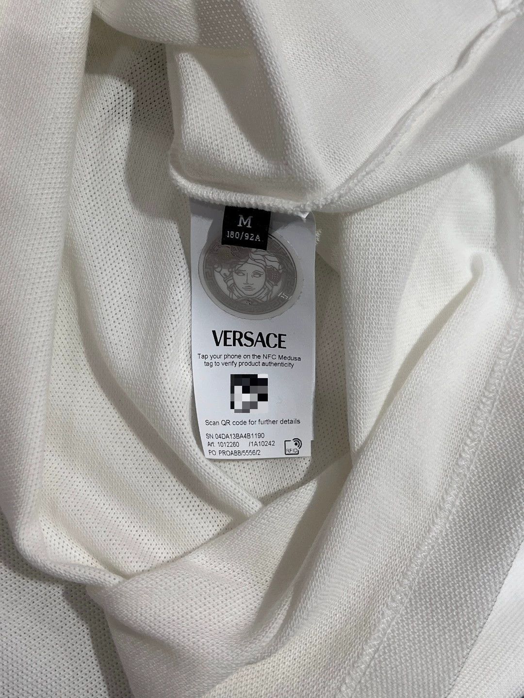Versace Versace Cotton Embroidered Polo xl Men Size US XL / EU 56 / 4 - 8 Thumbnail