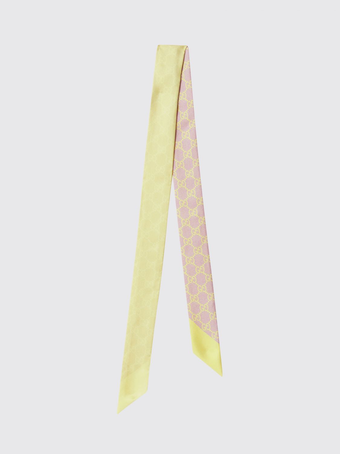 Gucci Gucci Neck Scarf Woman Yellow Size ONE SIZE - 2 Thumbnail