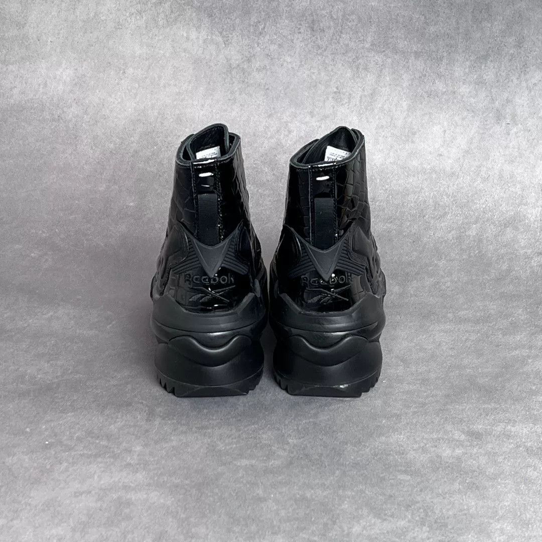 Maison Margiela Maison Margiela Leather Black Hitop Sneakers 6 Men Size US 6 / EU 39 - 8 Thumbnail