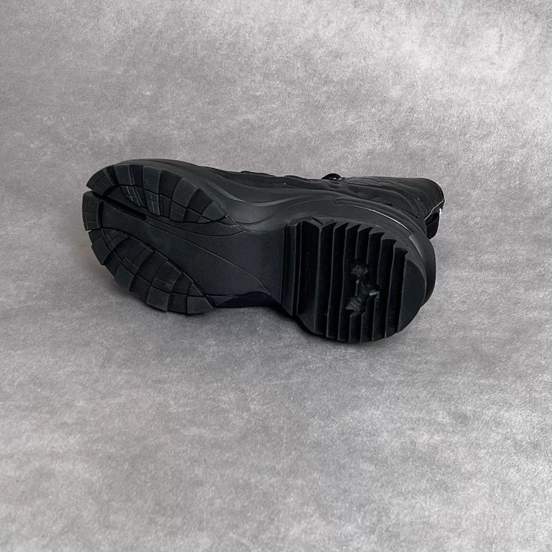 Maison Margiela Maison Margiela Leather Black Hitop Sneakers 6 Men Size US 6 / EU 39 - 6 Thumbnail