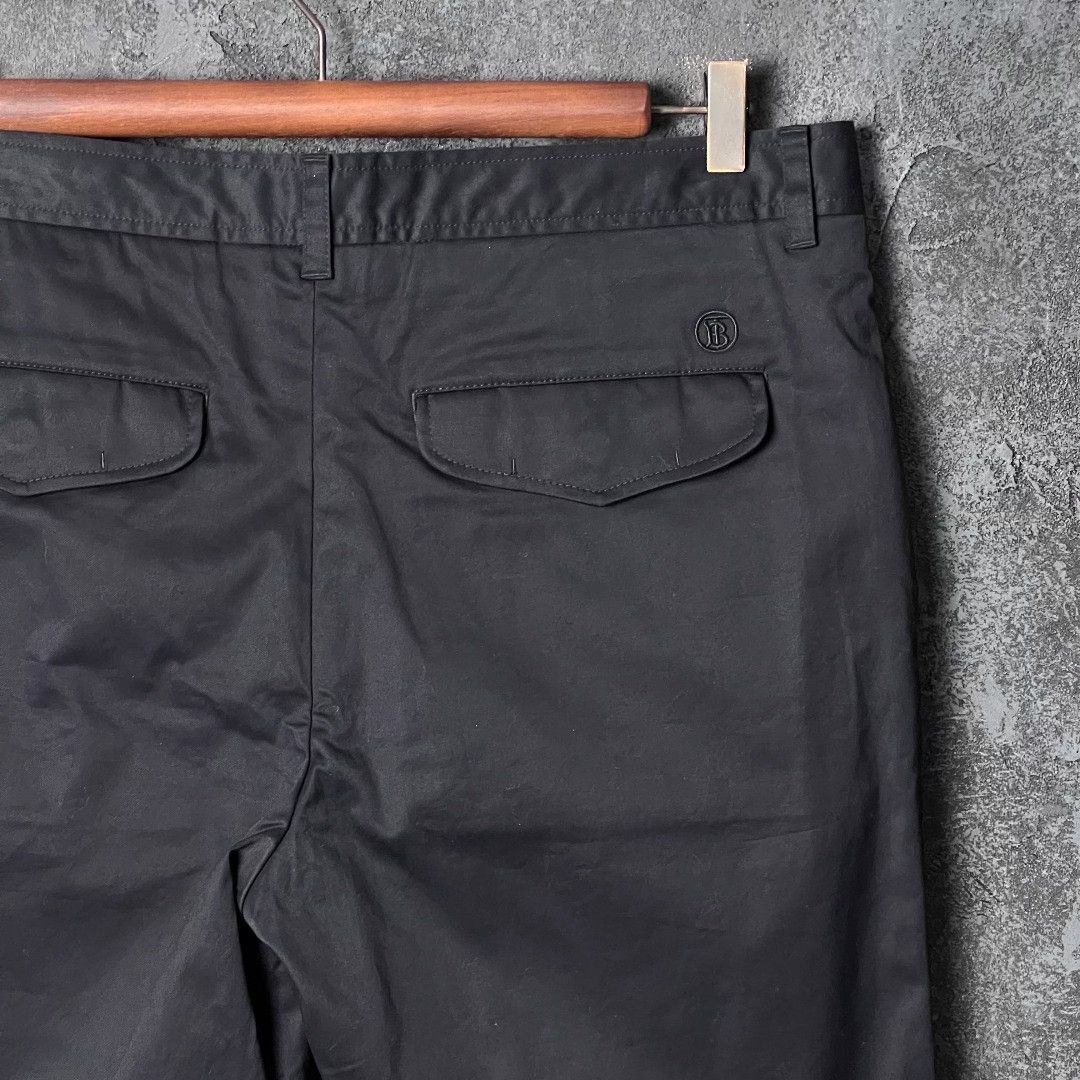 Burberry Burberry Casual Cotton Black Casual Pants 32 Men Size US 32 / EU 48 - 4 Thumbnail