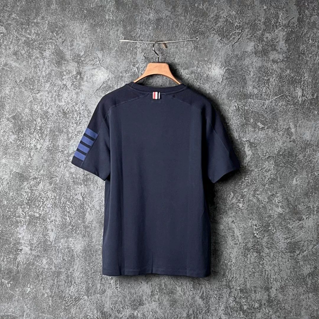 Thom Browne Thom Browne Cotton Brown T-Shirt m Men Size US M / EU 48-50 / 2 - 2 Thumbnail