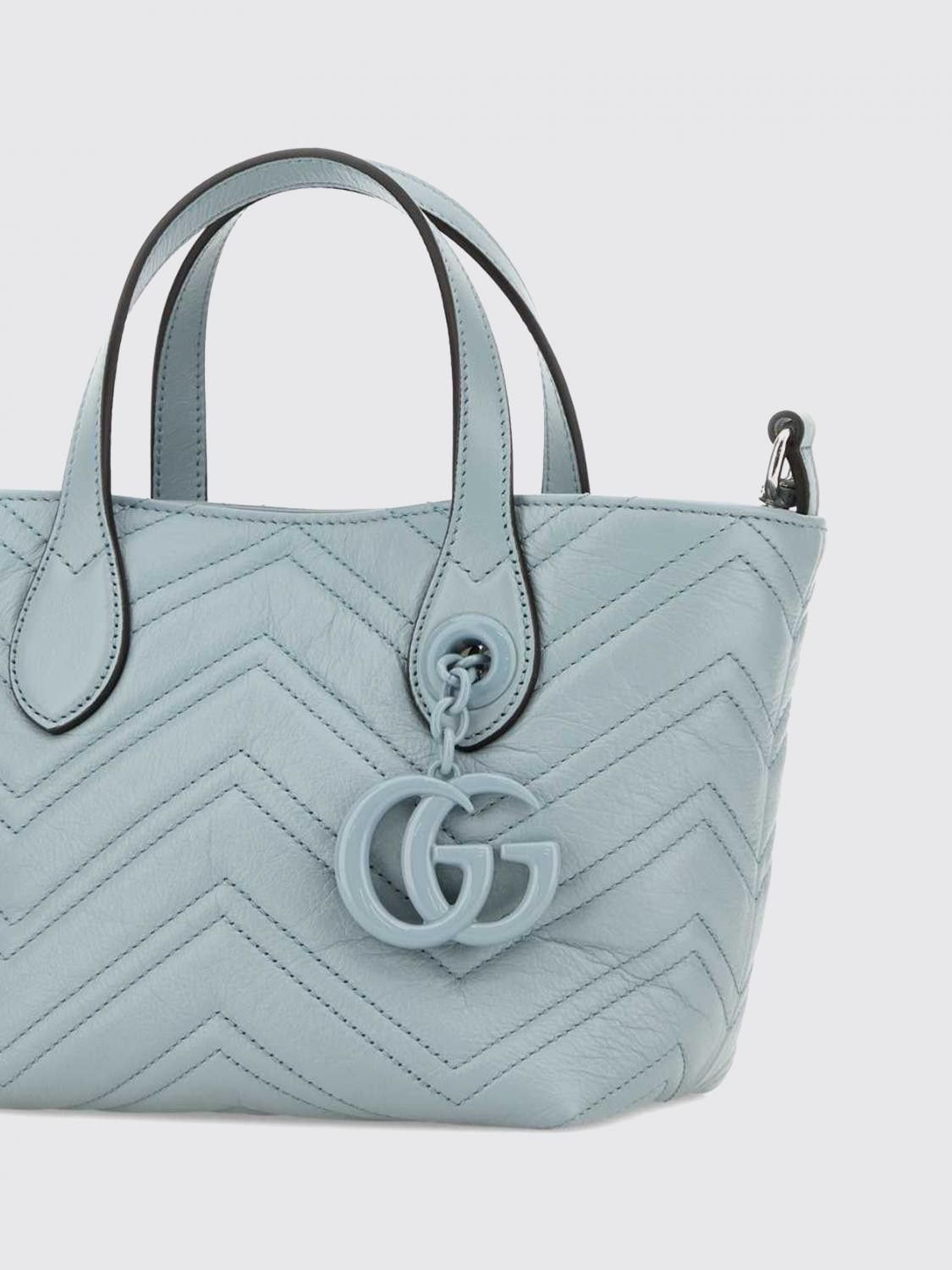 Gucci Gucci Mini Bag Woman Gnawed Blue Size ONE SIZE - 3 Thumbnail