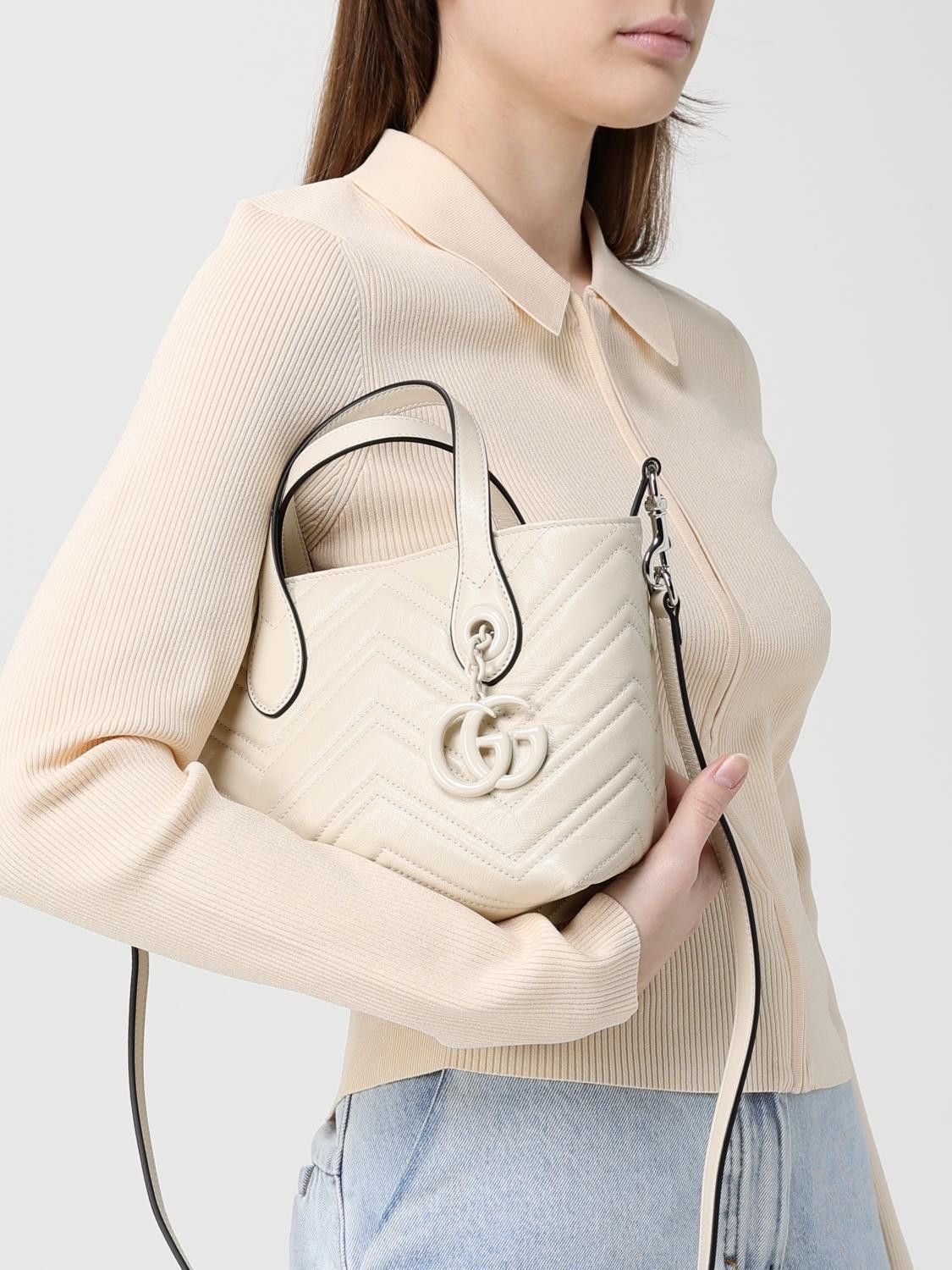 Gucci Gucci Mini Bag Woman Ivory Size ONE SIZE - 2 Thumbnail