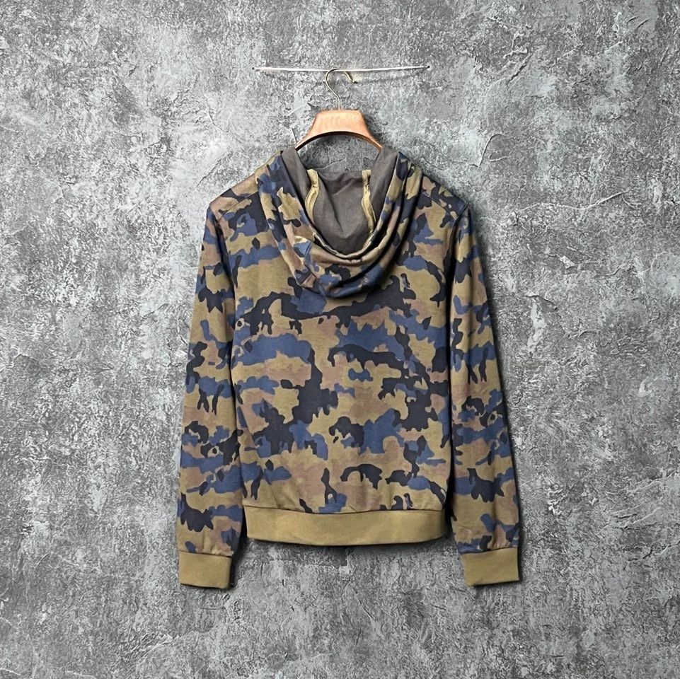 Ermenegildo Zegna Ermenegildo Zegna Retro Camo Hoodie s Men Size US S / EU 44-46 / 1 - 2 Thumbnail