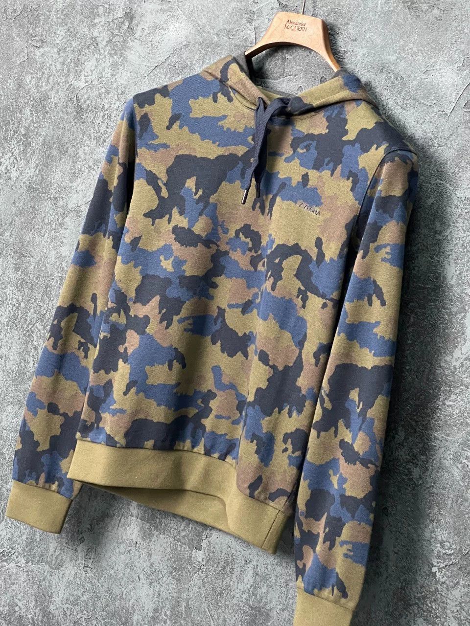 Ermenegildo Zegna Ermenegildo Zegna Retro Camo Hoodie s Men Size US S / EU 44-46 / 1 - 4 Thumbnail