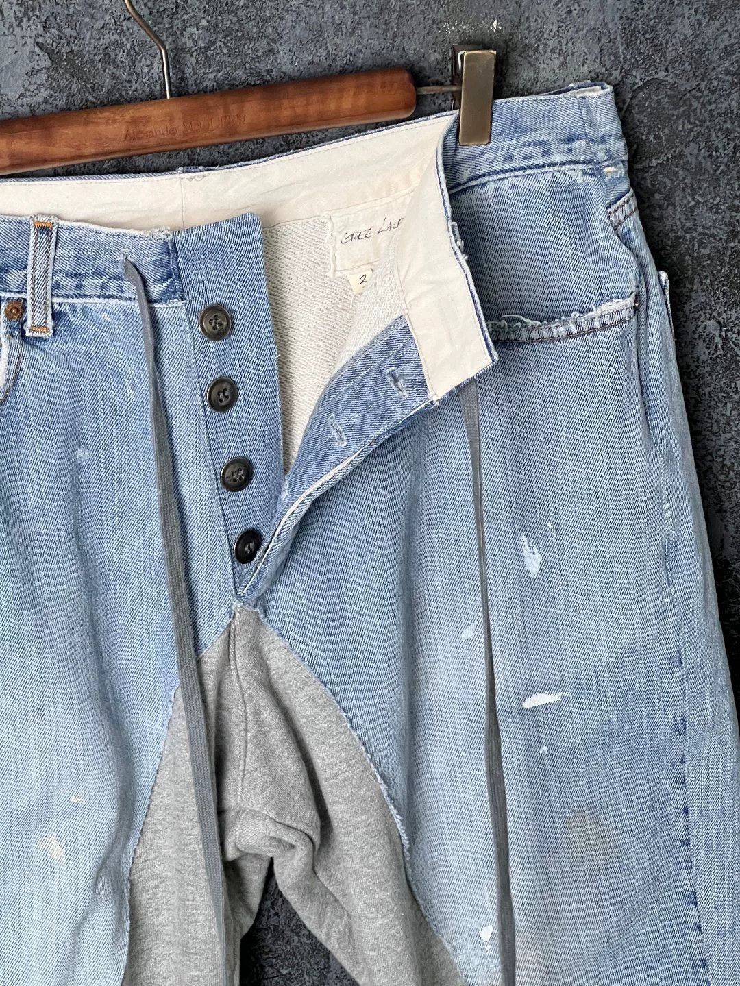 Greg Lauren Greg Lauren Denim Cotton Denim Jeans 32 Men Size US 32 / EU 48 - 5 Thumbnail