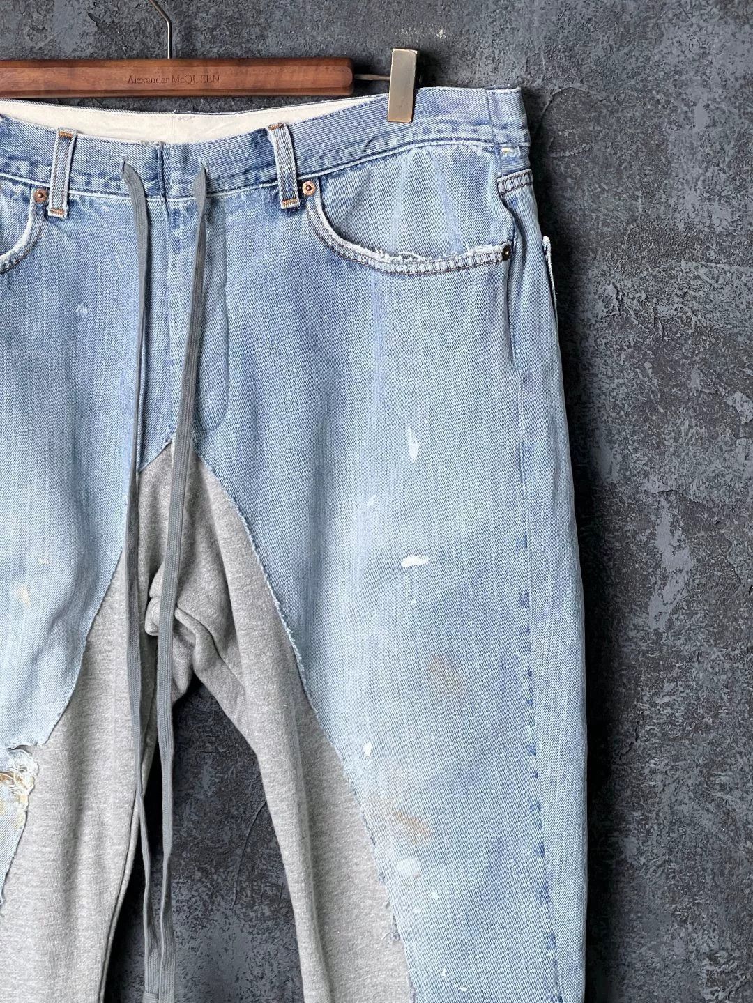 Greg Lauren Greg Lauren Denim Cotton Denim Jeans 32 Men Size US 32 / EU 48 - 3 Thumbnail