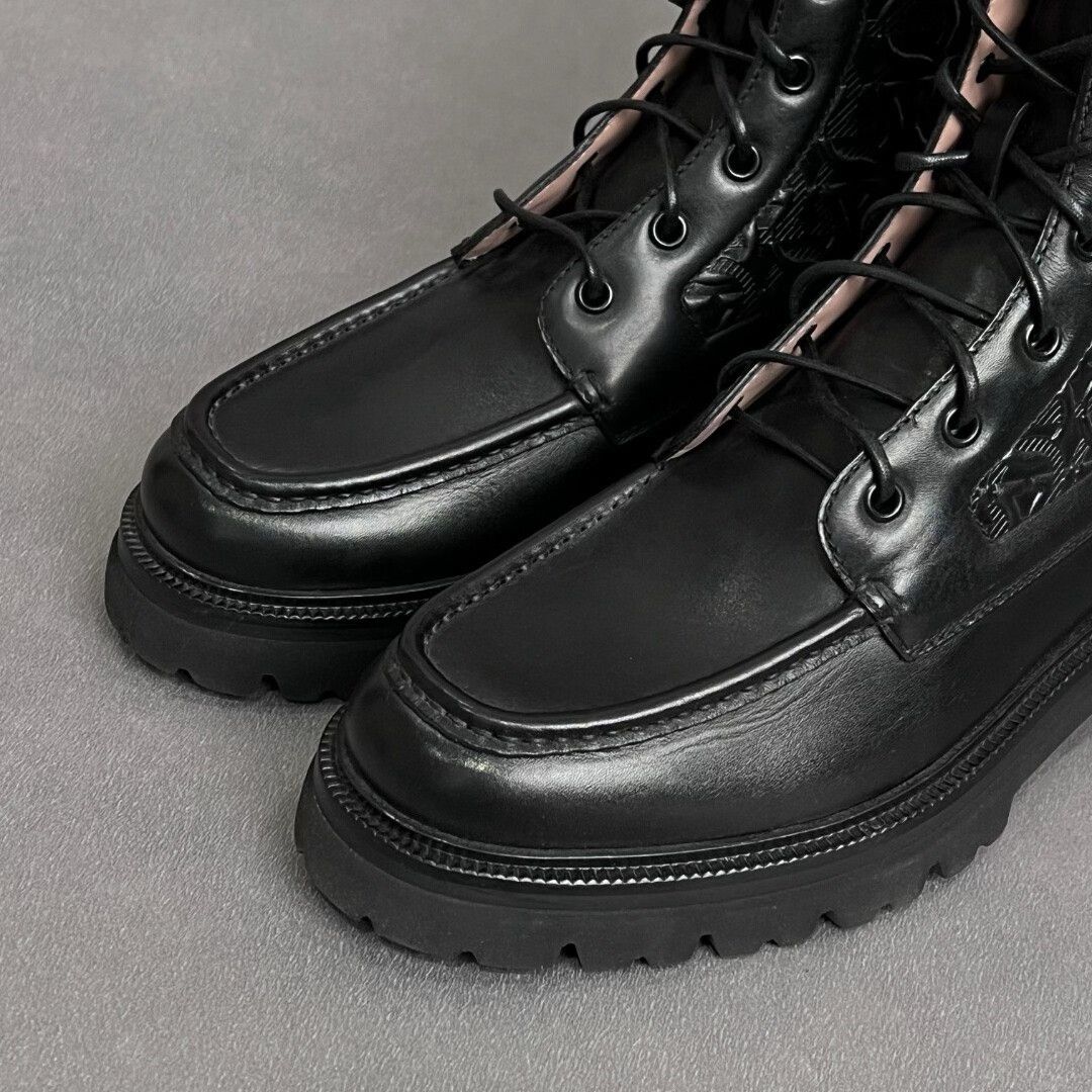 Salvatore Ferragamo Salvatore Ferragamo Leather Black Boots 7.5 Men Size US 7.5 / EU 40-41 - 3 Thumbnail
