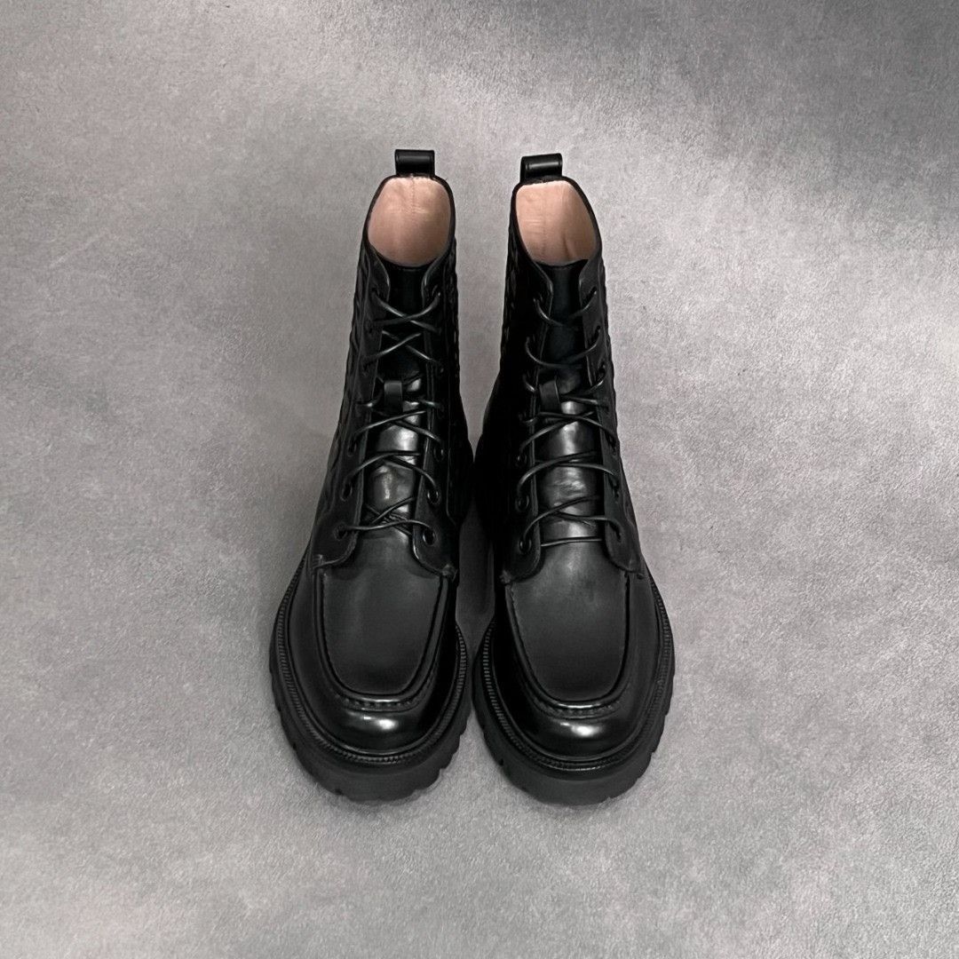 Salvatore Ferragamo Salvatore Ferragamo Leather Black Boots 7.5 Men Size US 7.5 / EU 40-41 - 7 Thumbnail