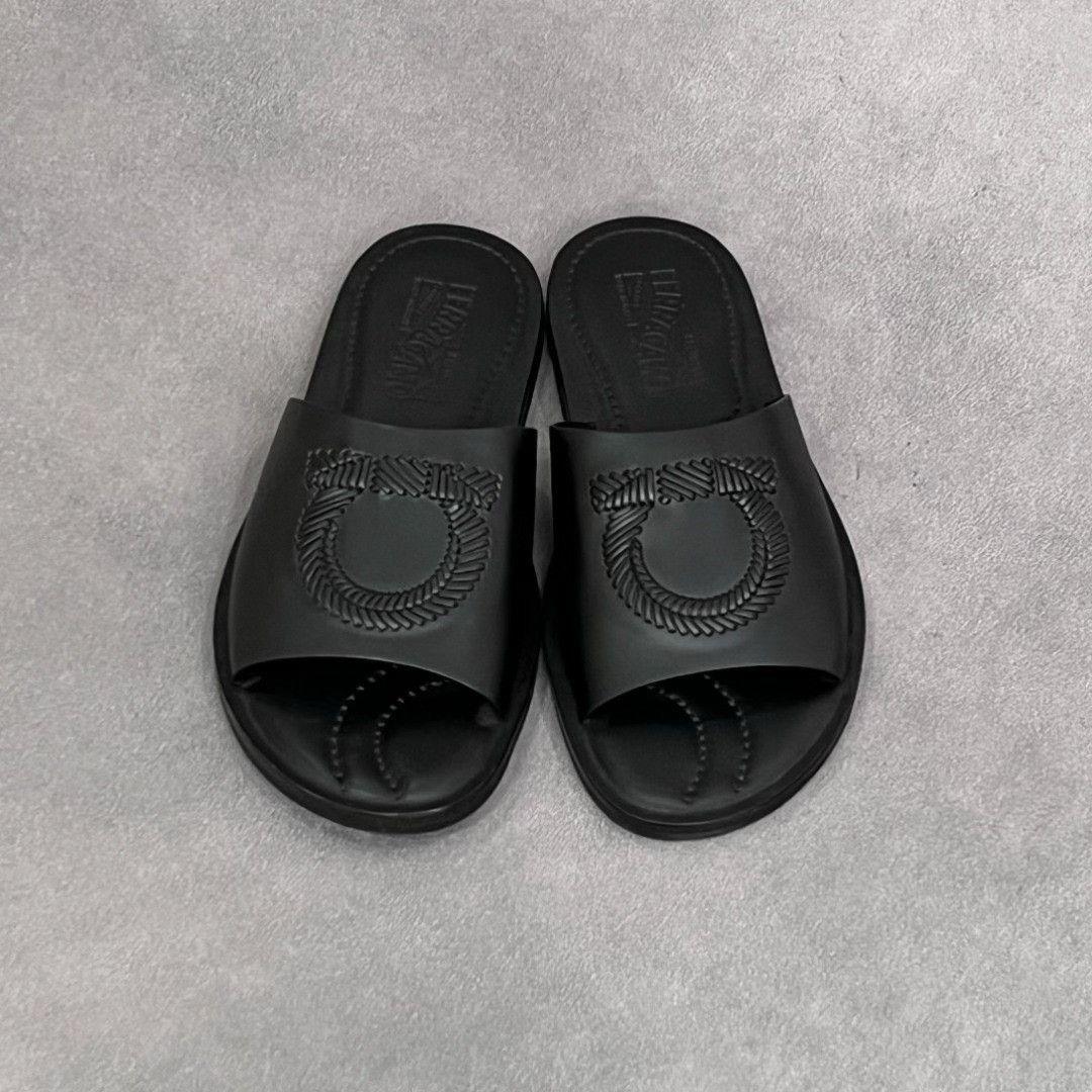 Salvatore Ferragamo Salvatore Ferragamo Casual Black Sandals 7 Men Size US 7 / EU 40 - 7 Thumbnail