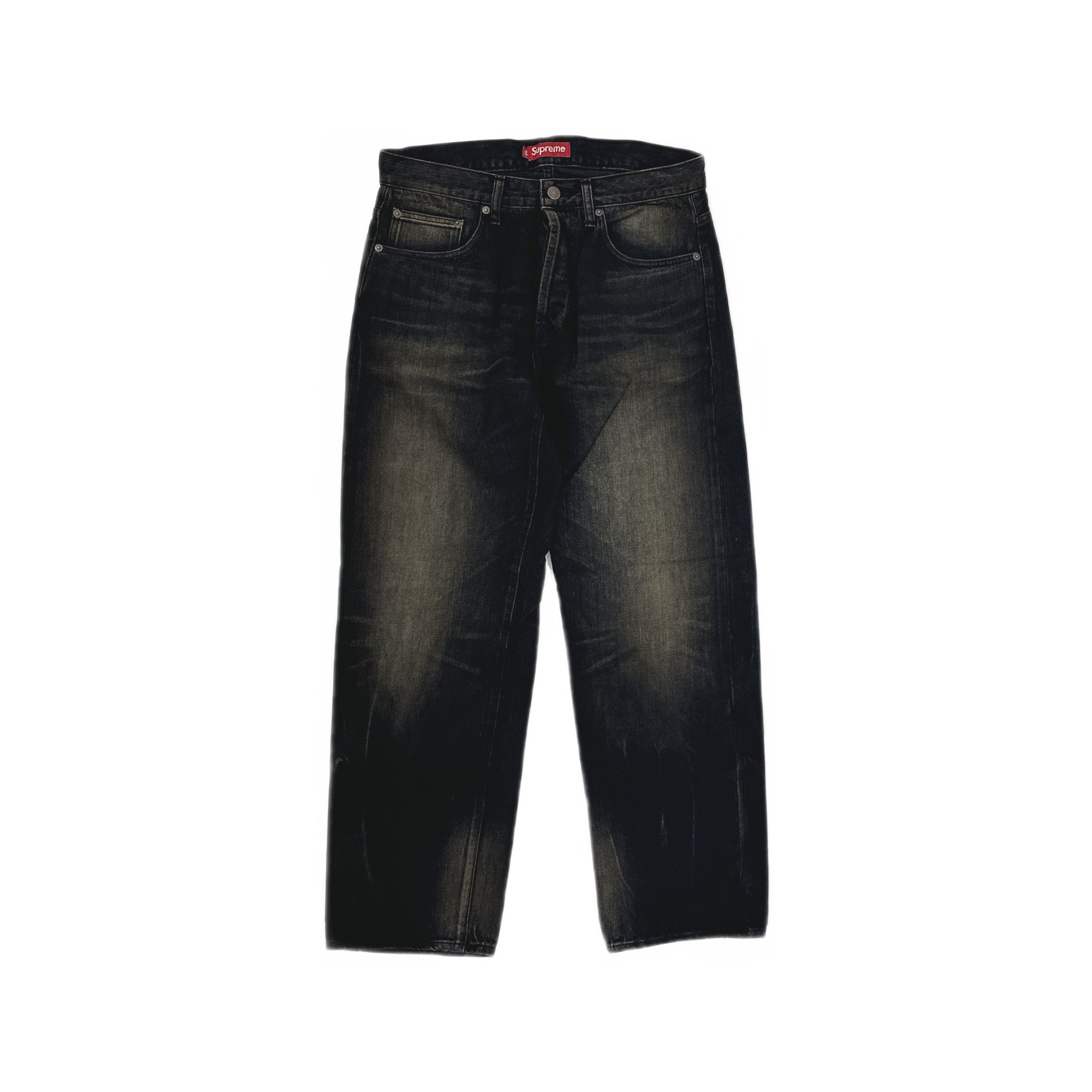 Supreme Supreme Distressed Selvedge Denim Jeans 30 Size US 30 / EU 46 - 2 Thumbnail