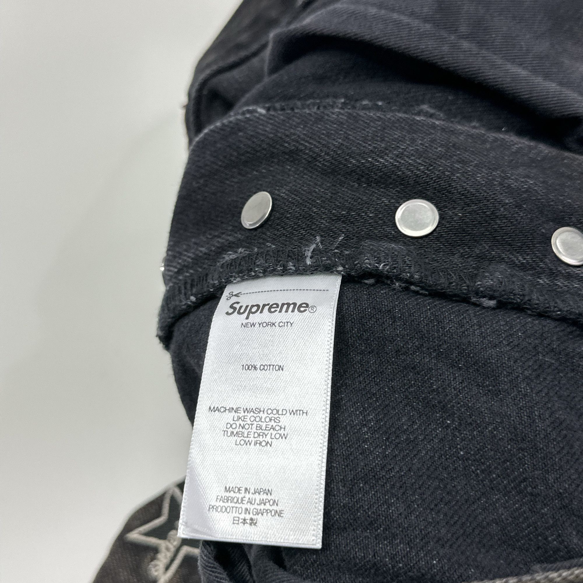 Supreme Supreme Distressed Selvedge Denim Jeans 30 Size US 30 / EU 46 - 5 Thumbnail