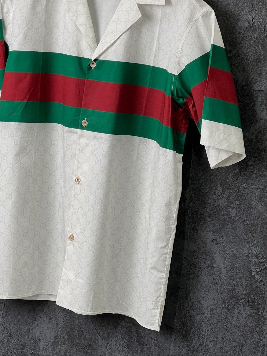 Gucci Gucci Cotton Shirt m Men Size US M / EU 48-50 / 2 - 6 Thumbnail
