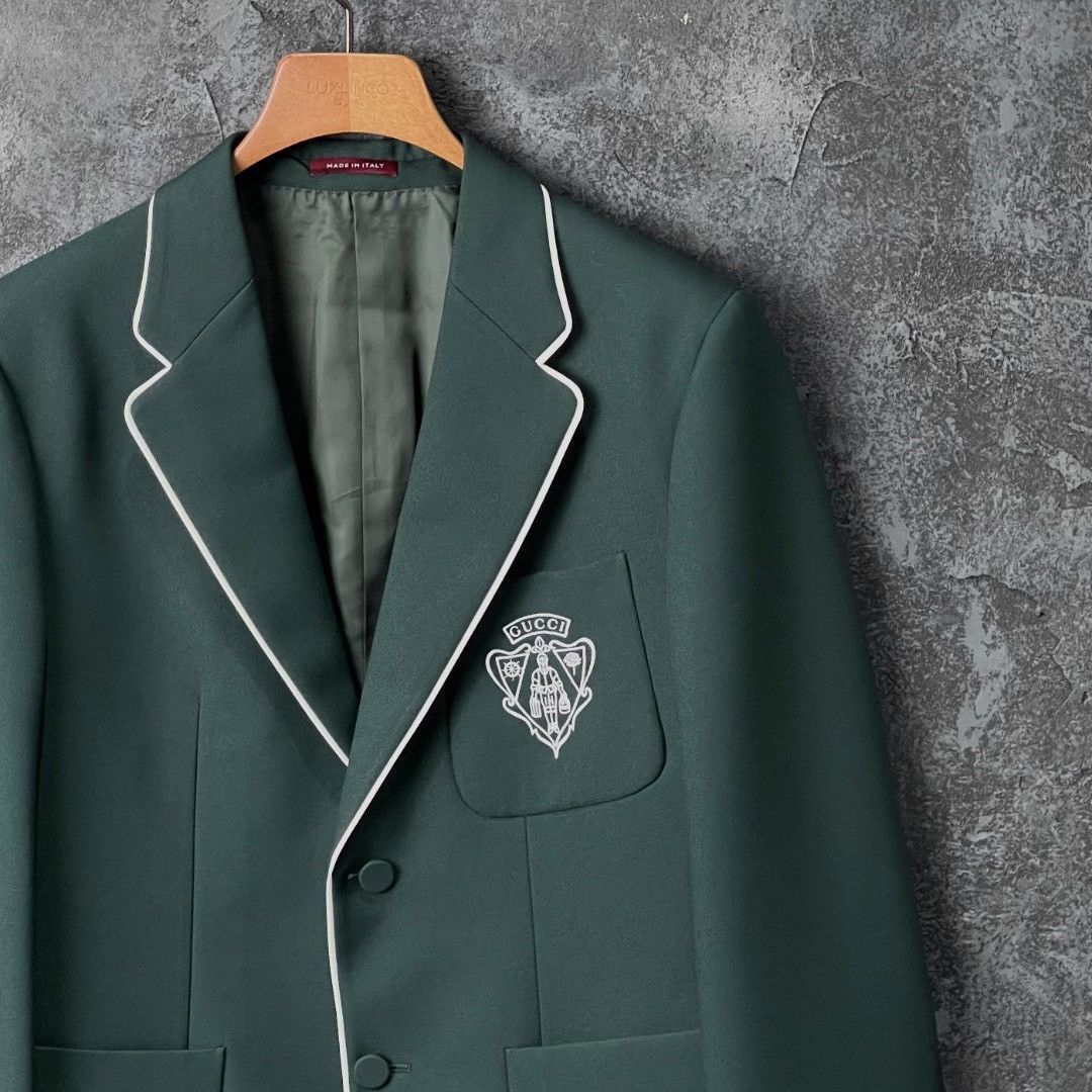 Gucci Gucci Casual Embroidered Suit 40r Men Size 40R - 3 Thumbnail