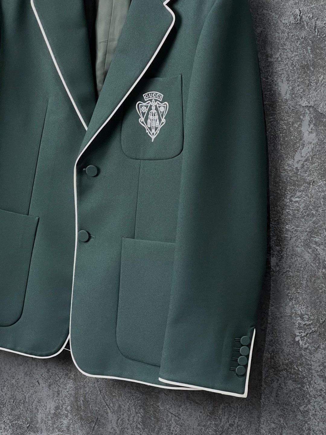 Gucci Gucci Casual Embroidered Suit 40r Men Size 40R - 6 Thumbnail