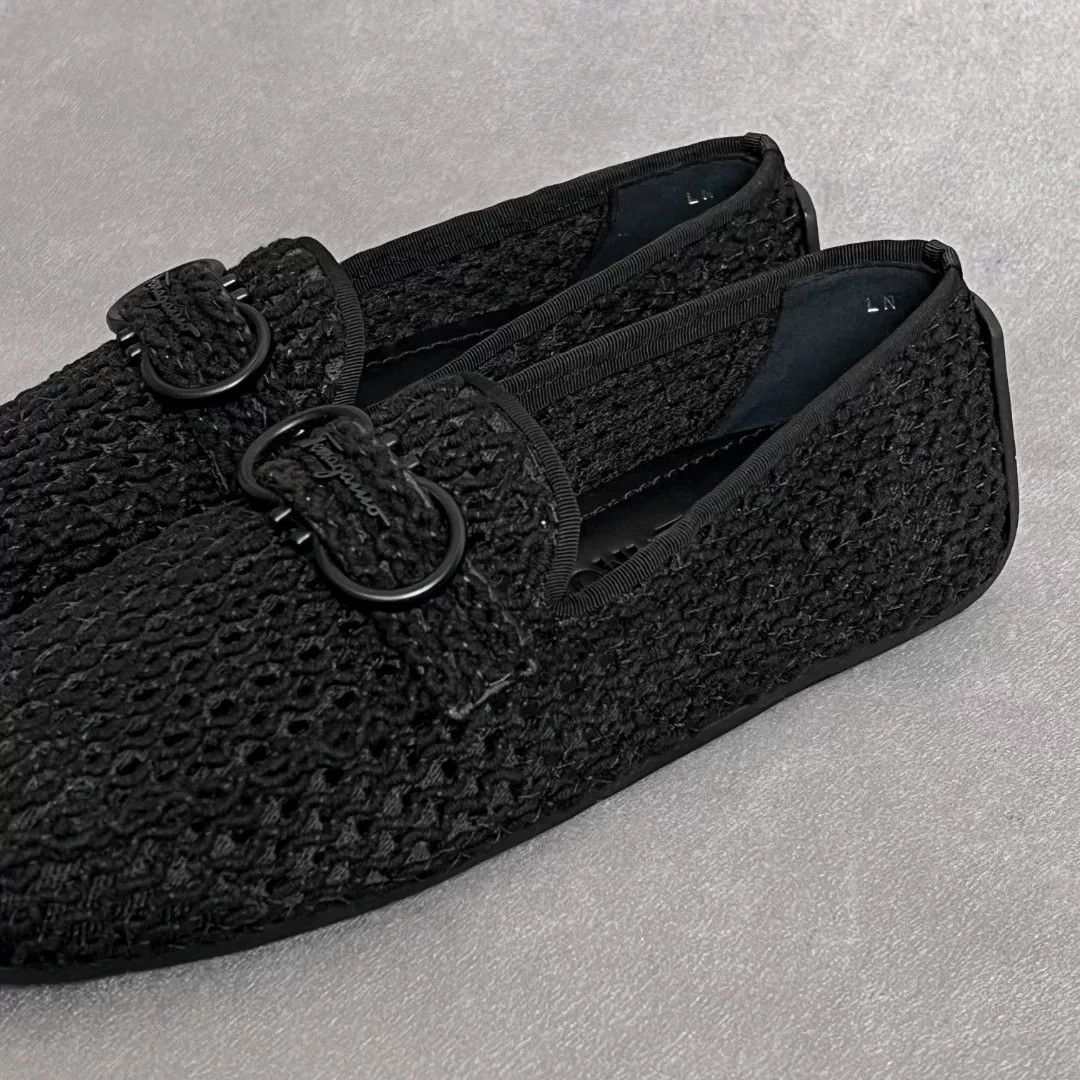 Salvatore Ferragamo Salvatore Ferragamo Black Lowtop Sneakers 7 Men Size US 7 / EU 40 - 6 Thumbnail