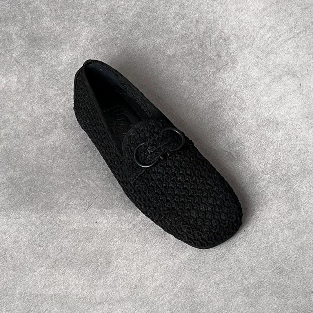 Salvatore Ferragamo Salvatore Ferragamo Black Lowtop Sneakers 7 Men Size US 7 / EU 40 - 3 Thumbnail