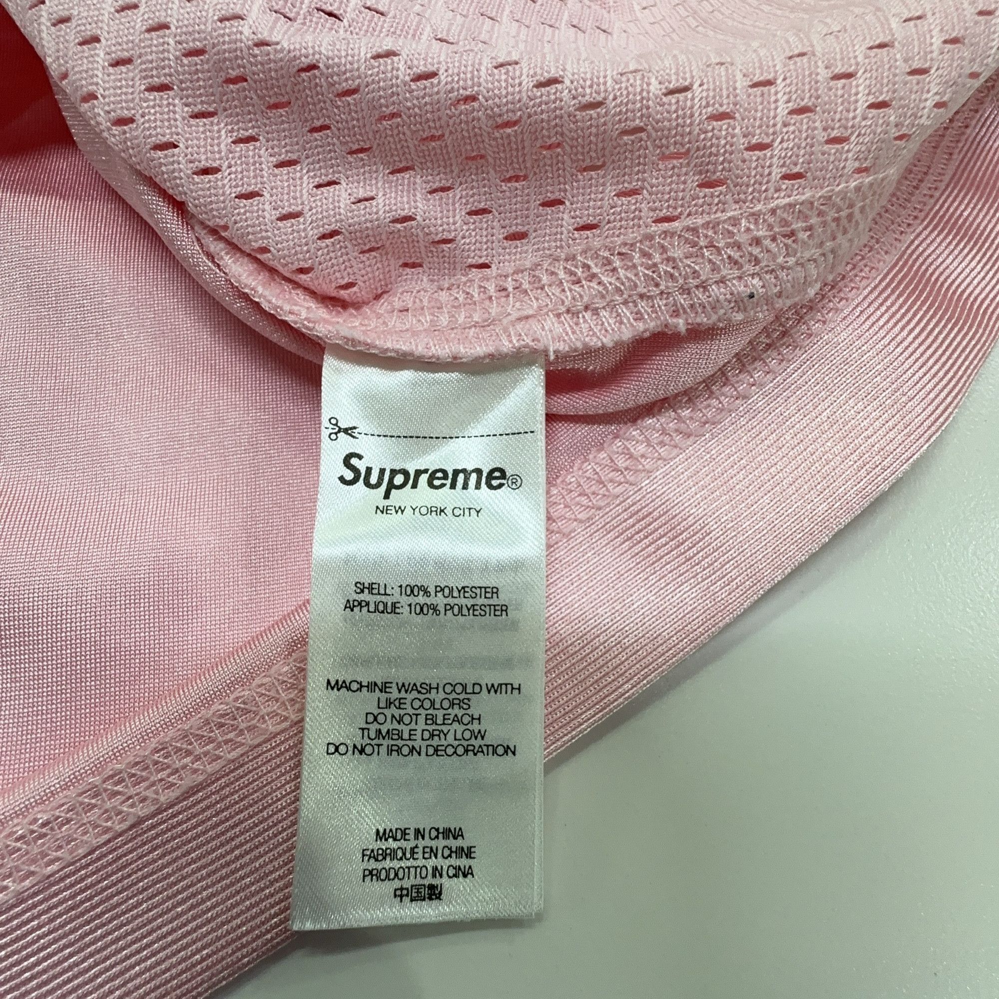 Supreme Supreme Pink Jacquard Rib Football Jersey S Size US S / EU 44-46 / 1 - 4 Thumbnail